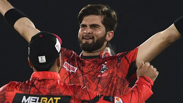 Shaheen Shah Afridi, Lahore Qalandars (PSL) - Getty Images