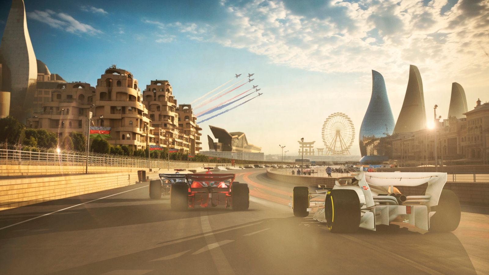 Read more about the article F1: Sky Sports and AI give fans The Greatest Track on Earth with iconic landmarks and turns on one circuit | F1 News