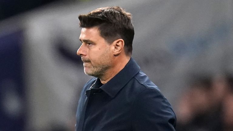 Pochettino was back at Spurs on Monday night