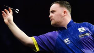 Read more about the article Belgian Open: Luke Littler wins thriller on European Tour debut as Stephen Bunting also progresses | Darts News