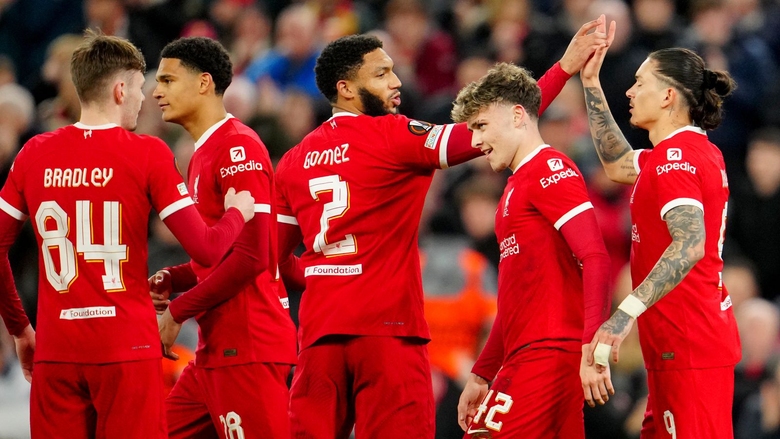 Read more about the article 'It was embarrassing' | Liverpool thrash Sparta Prague to progress in EL