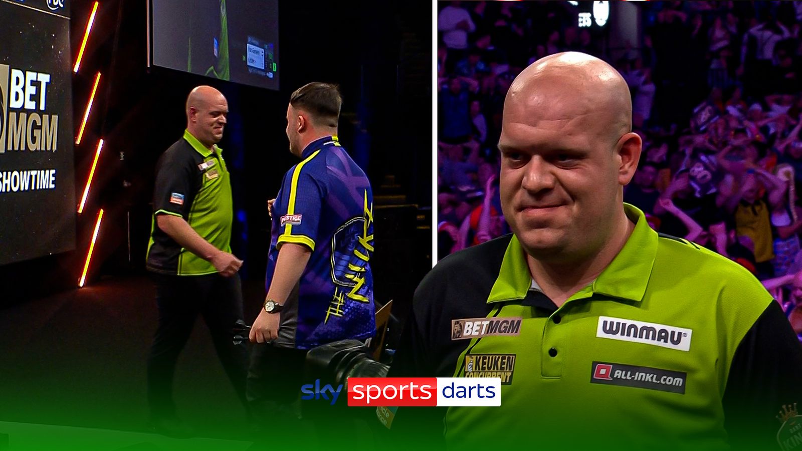 Read more about the article Cheeky MVG finishes off Littler's nine-darter!