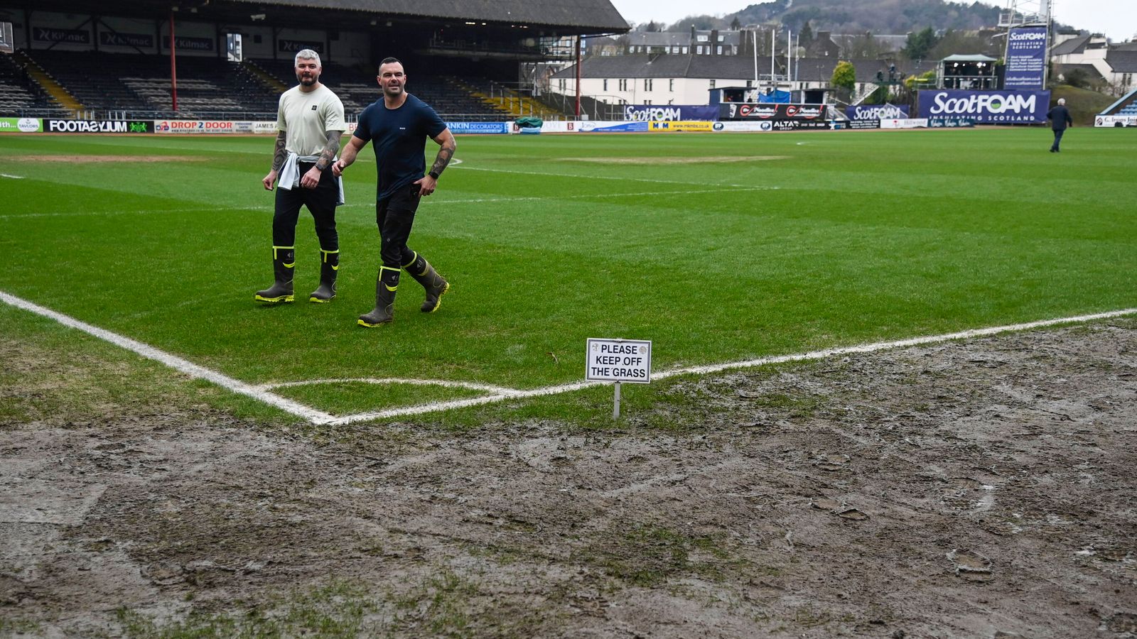 Read more about the article Dundee vs Rangers postponed: Scottish Premiership clash called off due to heavy rain around Dens Park | Football News