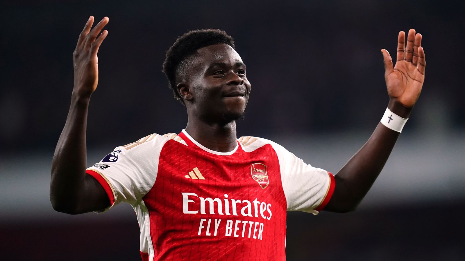 Read more about the article Bukayo Saka: Arsenal forward pulls out of England squad with injury | Football News