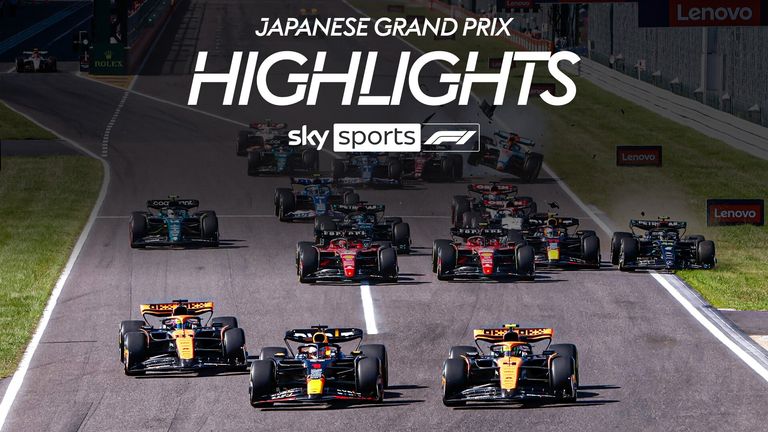 JAPANESE GRAND PRIX HIGHLIGHTS