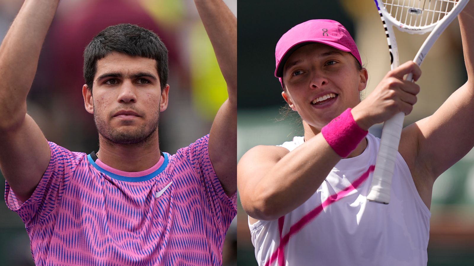 Read more about the article BNP Paribas Open: Defending champion Carlos Alcaraz and Iga Swiatek storm through at Indian Wells | Tennis News