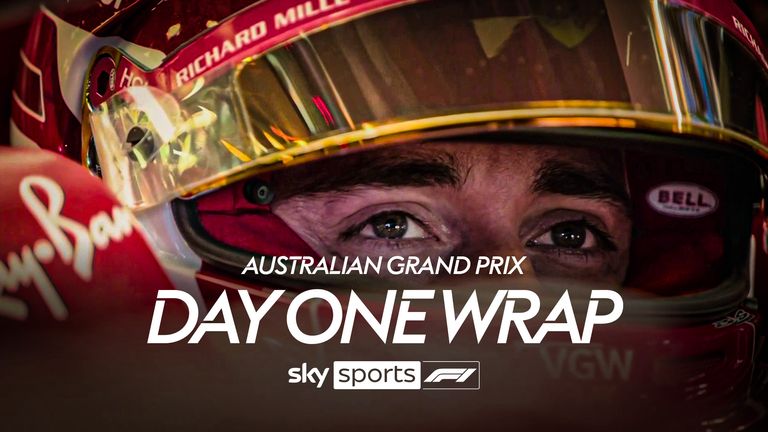 F1 AUS GP DAY 1 WRAP