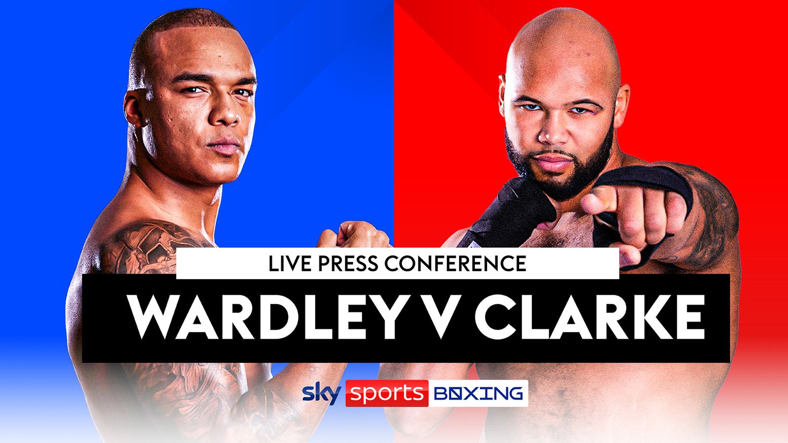 Read more about the article Fabio Wardley goes head-to-head with Frazer Clarke at press conference ahead of Sunday’s British heavyweight title fight | Boxing News