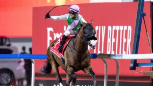 Read more about the article Dubai World Cup: Laurel River causes upset in Meydan feature after Rebel’s Romance lands Sheema Classic | Racing News