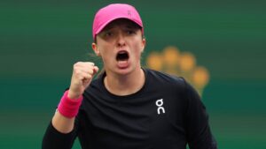 Read more about the article Iga Swiatek: World No 1 through to BNP Paribas Open in Indian Wells with demolition job | Tennis News