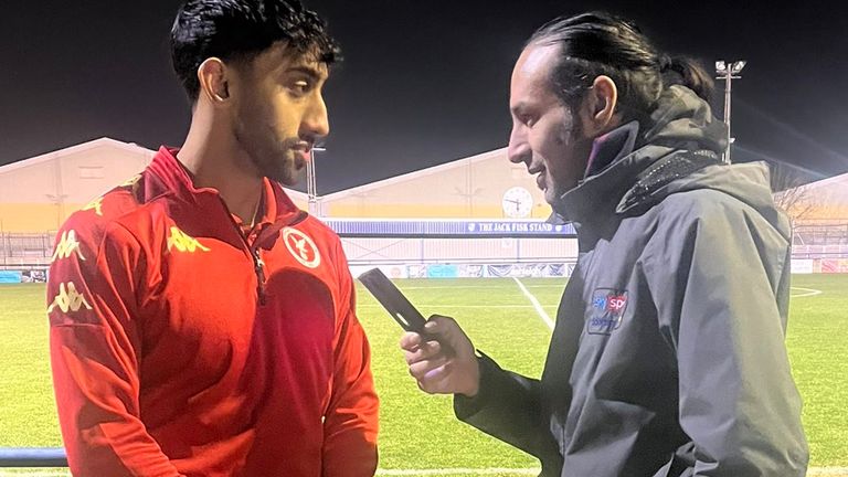 Pakistan international Imran Kayani opens up to Sky Sports News' Dev Trehan