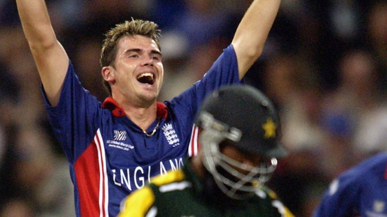 James Anderson vs Pakistan, 2003 Cricket World Cup