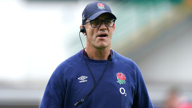 England A Training Session - Mattioli Woods Welford Road Stadium - Saturday 26th June
England Defence coach John Mitchell during the training session at the Mattioli Woods Welford Road Stadium, Leicester. Picture date: Saturday June 26, 2021.