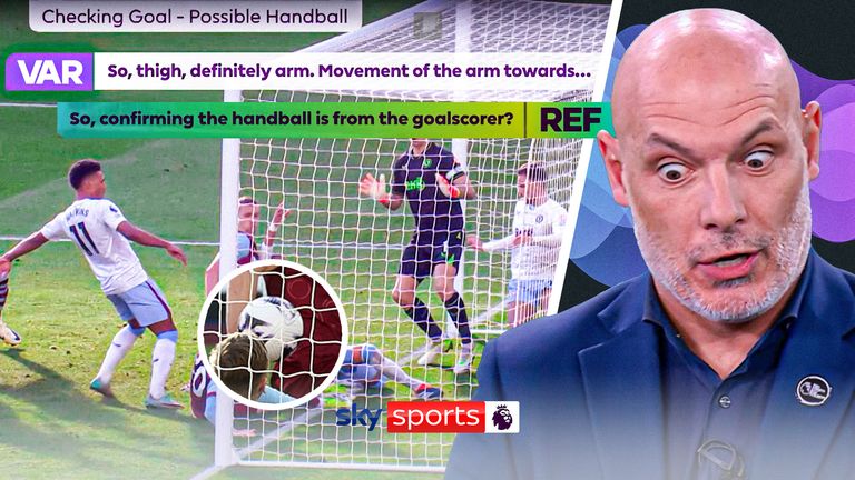 HOWARD WEBB MATCH OFFICIALS MICD UP TOMAS SOUCEK DISALLOWED GOAL