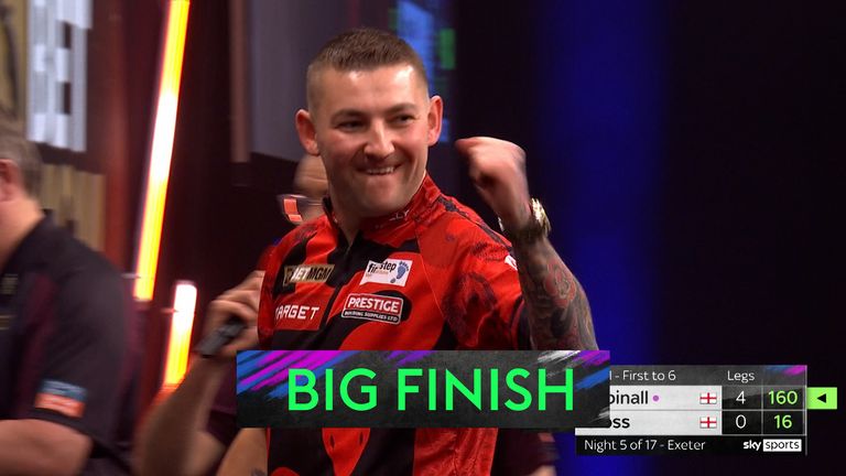 Incredible! Aspinall hits his SECOND 160 checkout!