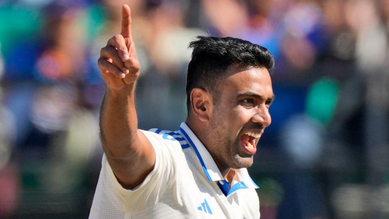 India's Ravichandran Ashwin (Associated Press)