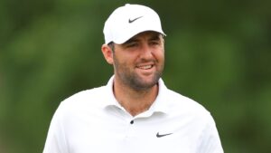 Read more about the article Scottie Scheffler in five-way tie for lead at Houston Open as he targets third-straight PGA Tour win | Golf News