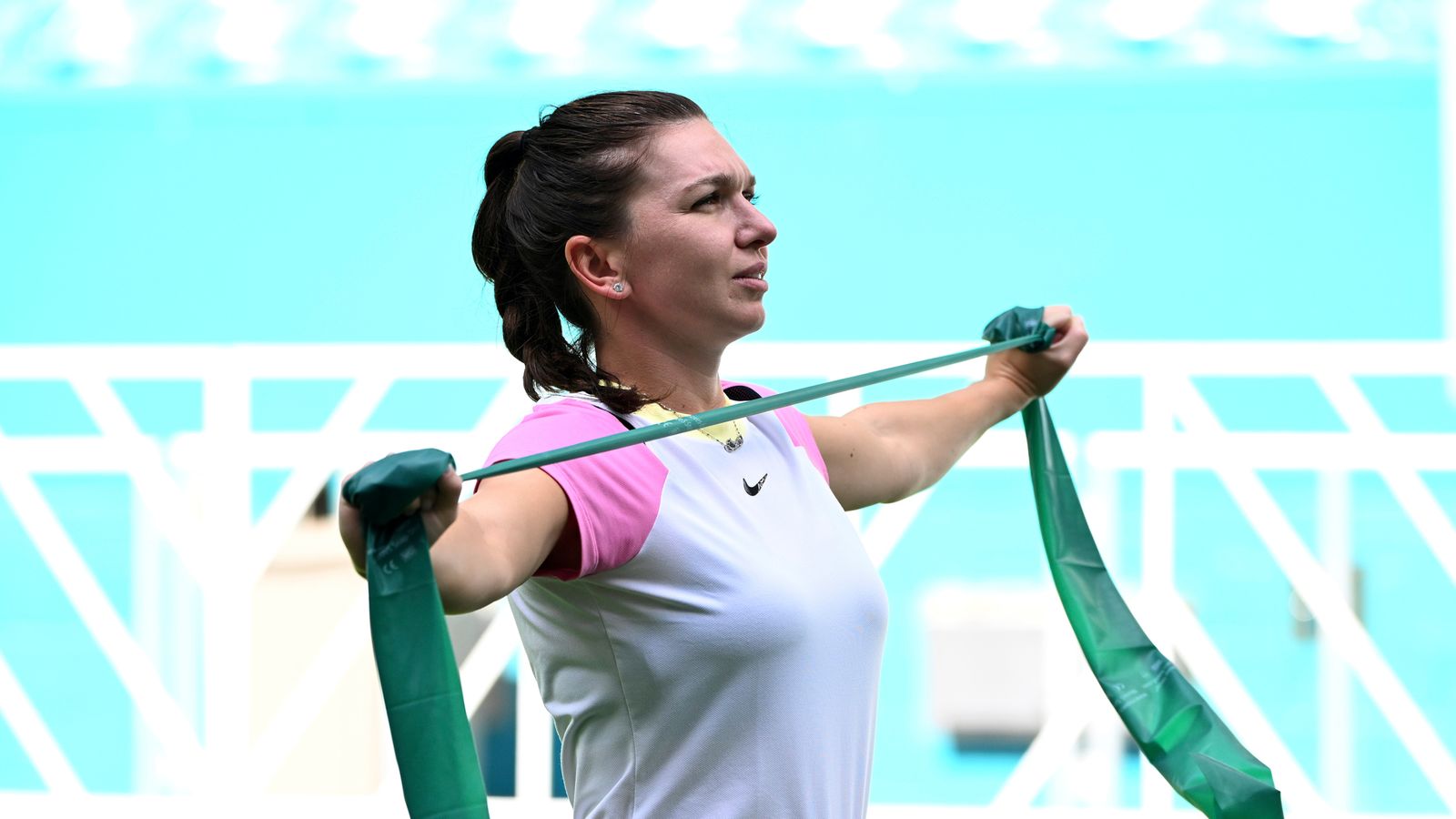 Read more about the article Miami Open: Simona Halep beaten on return from doping ban despite strong start against Paula Badosa | Tennis News