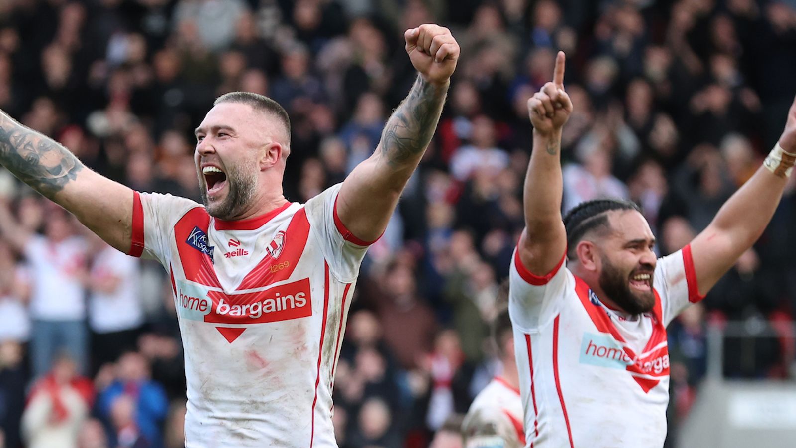 Read more about the article St Helens 12-4 Wigan Warriors: Saints take spoils against arch rivals as Liam Byrne sees red in drama-filled derby | Rugby League News