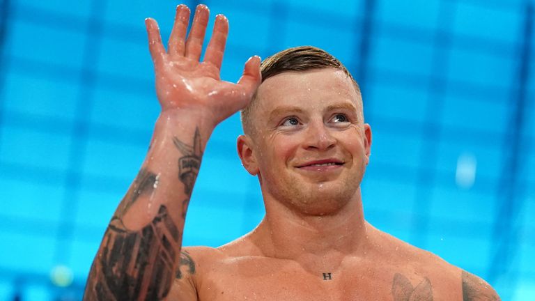 Peaty booked his place at the Paris Olympics 