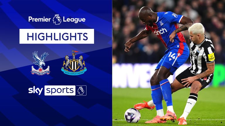 Crystal Palace vs Newcastle highlights