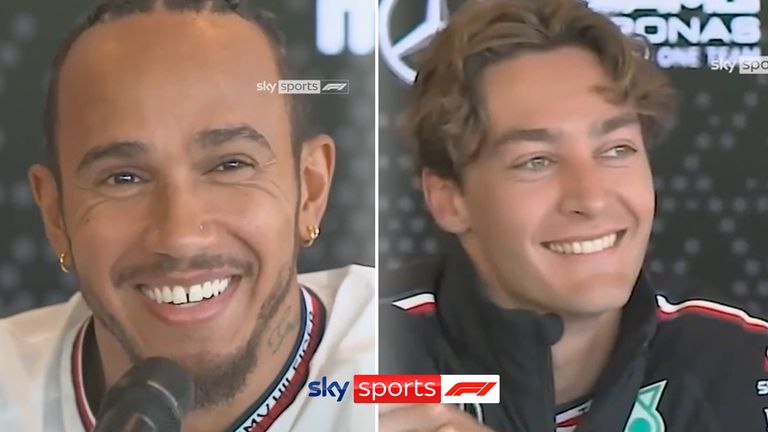 Lewis Hamilton, George Russell