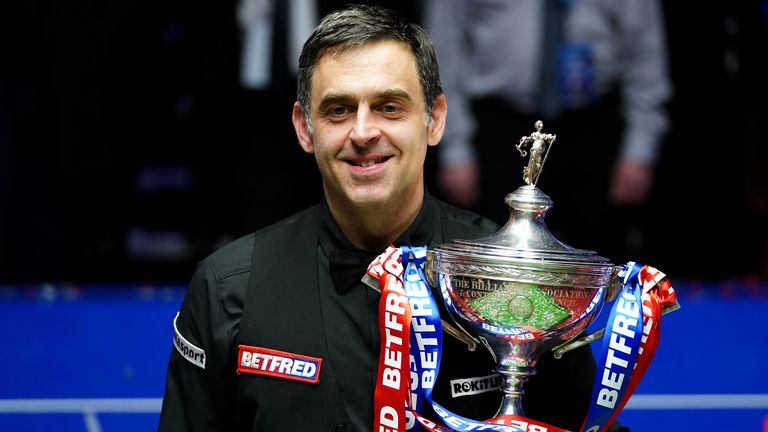 Ronnie O'Sullivan fell short in his attempts to win a record eighth World Snooker Championship