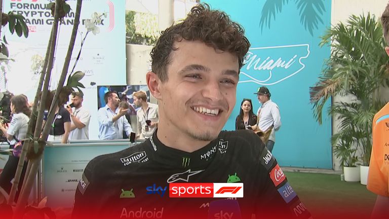 Lando Norris - Miami GP pen interview