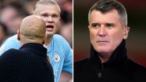 Read more about the article Erling Haaland behaved like a ‘spoilt brat’ after being subbed in Man City’s win over Wolves, says Roy Keane | Football News