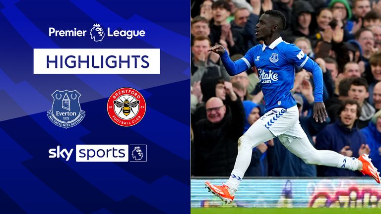 Everton vs Brentford highlights