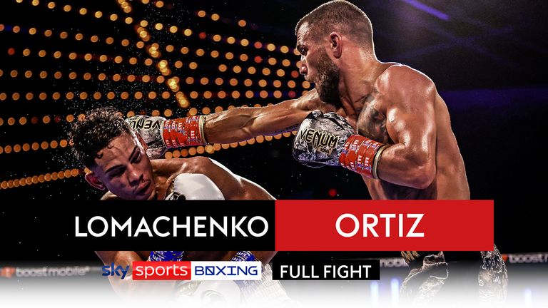 LOMACHENKO V ORTIZ