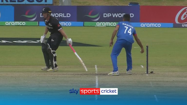 Afghanistan mankad vs New Zealand