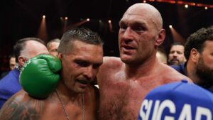 Read more about the article Tyson Fury and Oleksandr Usyk rematch date close to being set, says promoter Frank Warren | Boxing News