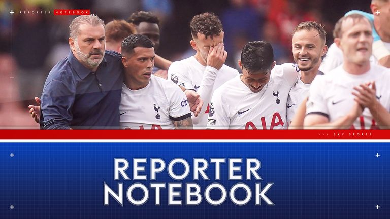 TOTTENHAM REPORTER NOTEBOOK