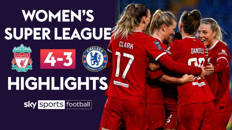 WSL LIVERPOOL 4-3 CHELSEA