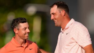 Read more about the article US Open 2024: Rory McIlroy shares first-round lead with Patrick Cantlay as Scottie Scheffler, Tiger Woods struggle | Golf News