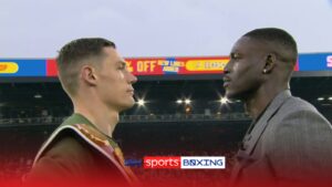 Read more about the article Chris Billam-Smith and Richard Riakporhe in dressing-room row ahead of world title clash at Selhurst Park | Boxing News