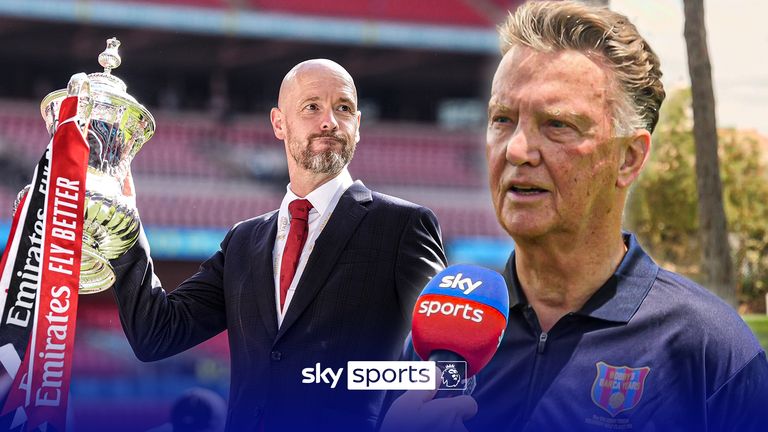 Louis van Gaal discusses Erik ten Hag