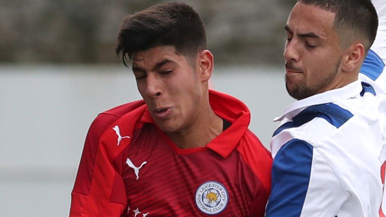 Sim Thandi battles Porto&#39;s Rui Pires in the 2016 UEFA Youth Champions League