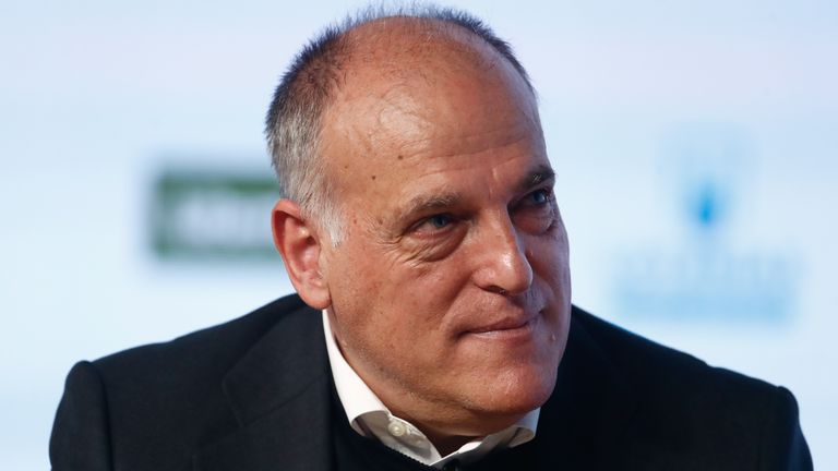 LaLiga president Javier Tebas