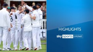 Read more about the article Highlights: Anderson ends with 704 wickets as England thrash West Indies