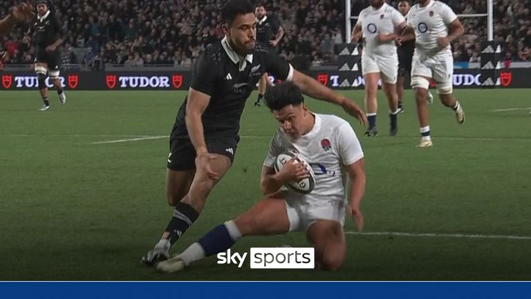 An incredible Marcus Smith interception saved a certain New Zealand try in the second Test