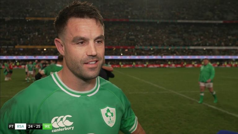 Connor Murray says it was 'incredible for Ireland to defeat South Africa in their backyard.