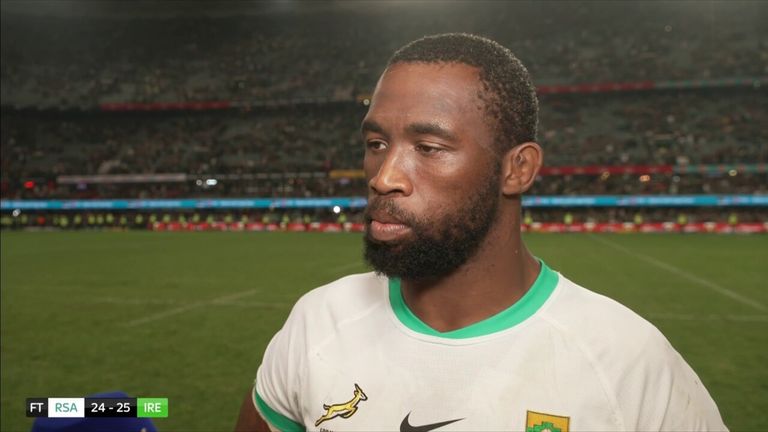 Siya Kolisi felt South Africa were playing catch up against Ireland after they were dominated physically in the first half.