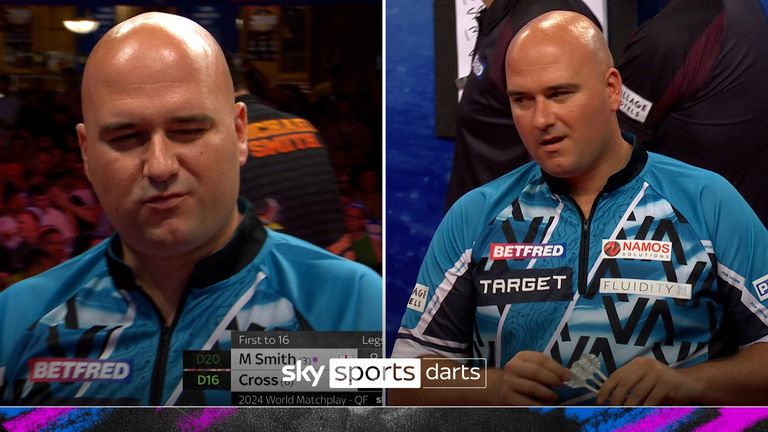 Rob Cross missed D16s