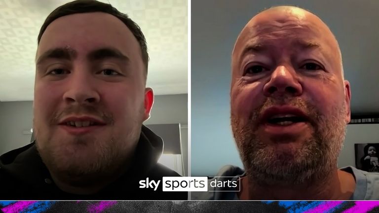 Luke Littler is confident England will beat Netherlands to reach the Euro 2024 final, while Raymond van Barneveld hopes his home nation emerge victorious so he has family bragging rights!