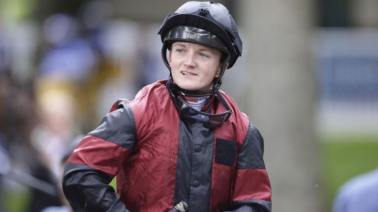 Hollie Doyle finished third aboard Rohaan at Haydock