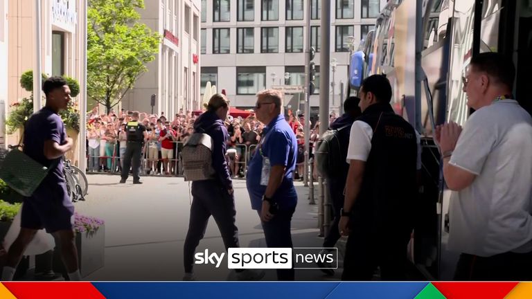 England players leaving Germany