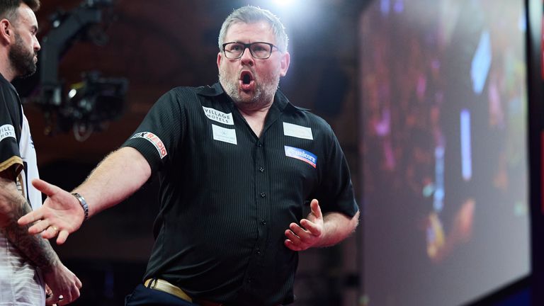 James Wade at the World Matchplay