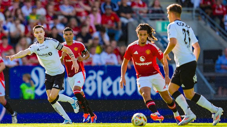 Casemiro captained Manchester United on their first pre-season game